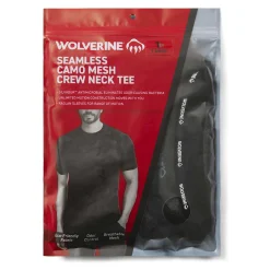 Camo Mesh Crew Neck Undershirt
