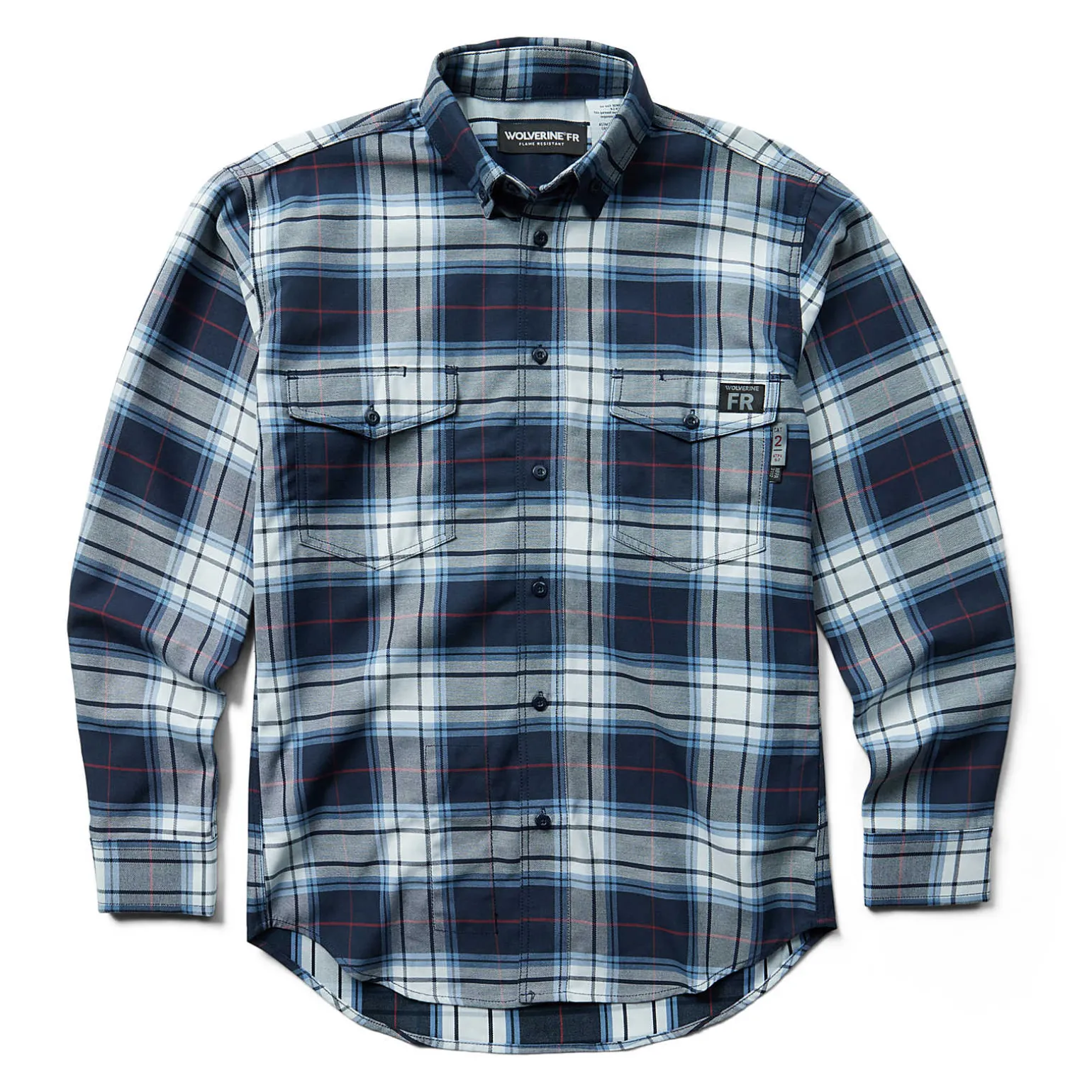 FR Plaid Long Sleeve Twill Shirt