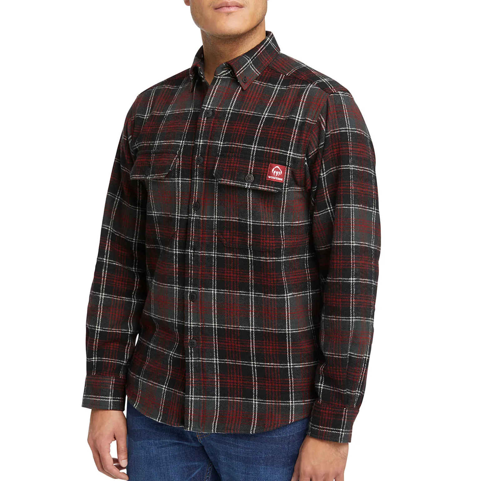 Glacier Heavyweight Long Sleeve Flannel Shirt