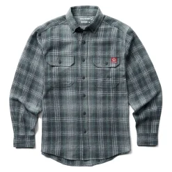Glacier Heavyweight Long Sleeve Flannel Shirt