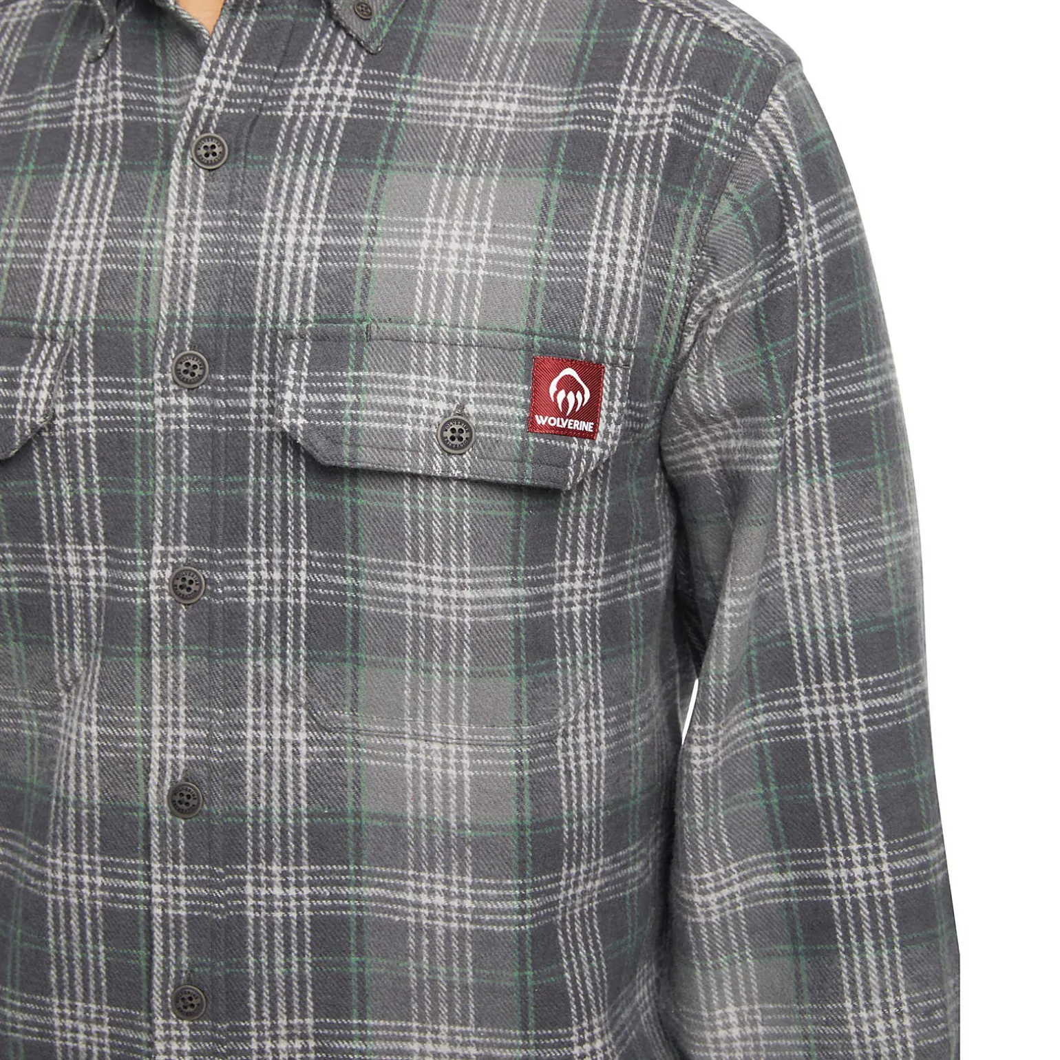 Glacier Heavyweight Long Sleeve Flannel Shirt
