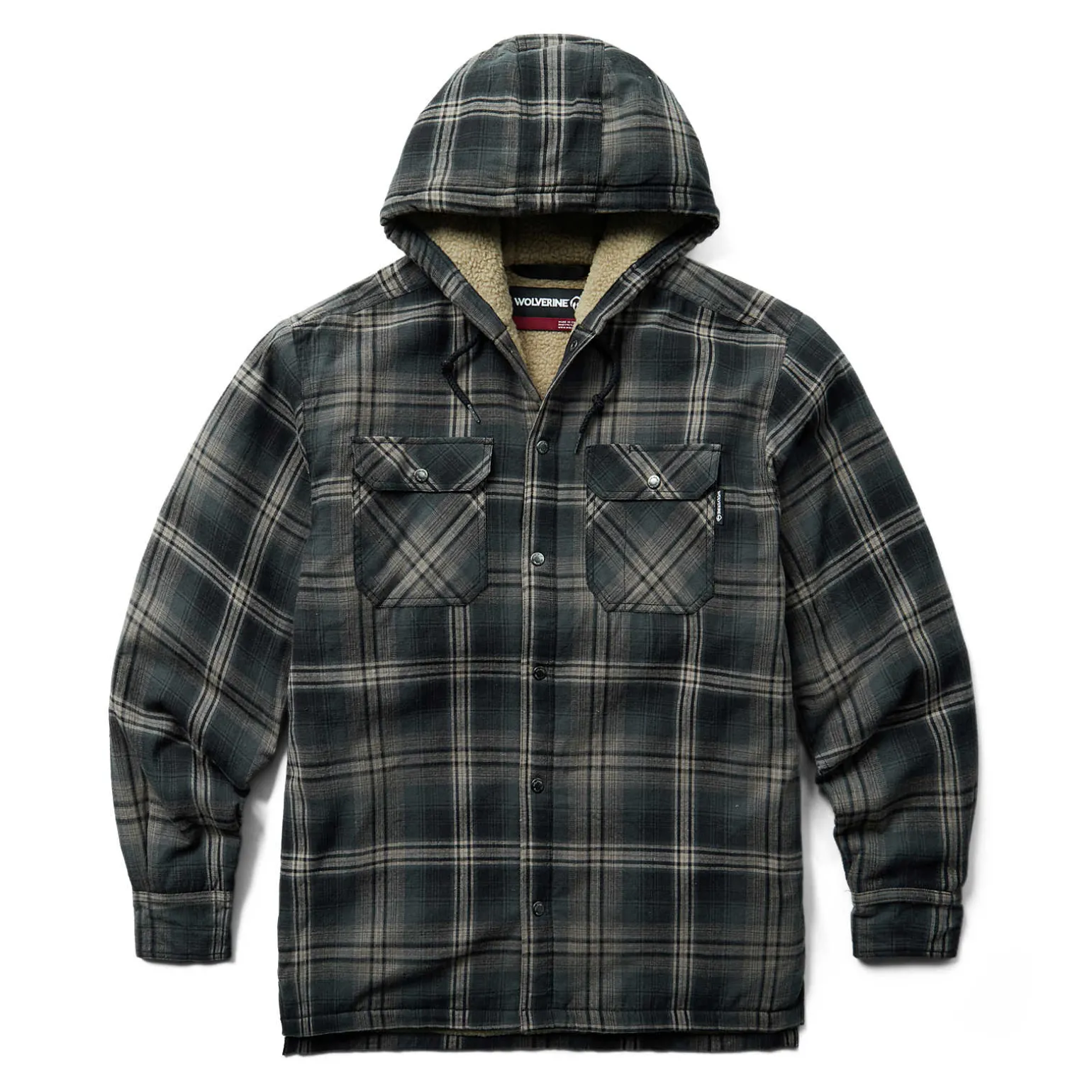 Hastings Sherpa Lined Hooded Shirt-Jac
