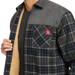 Marshall II Sherpa Lined Zip Shirt-Jac