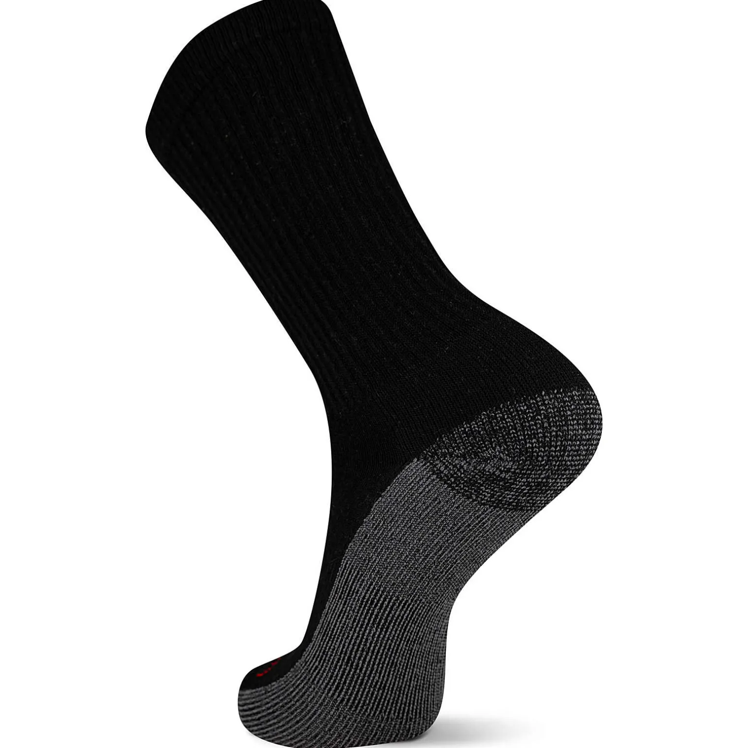 6-PK Cotton Comfort Steel-Toe Crew Sock