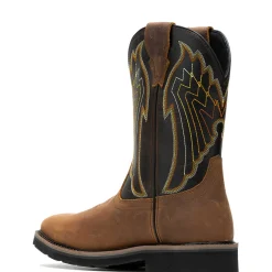 Rancher Eagle Waterproof Steel-Toe Wellington Work Boot