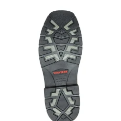 Rancher Pull-Tab Waterproof Steel-Toe Wellington Work Boot