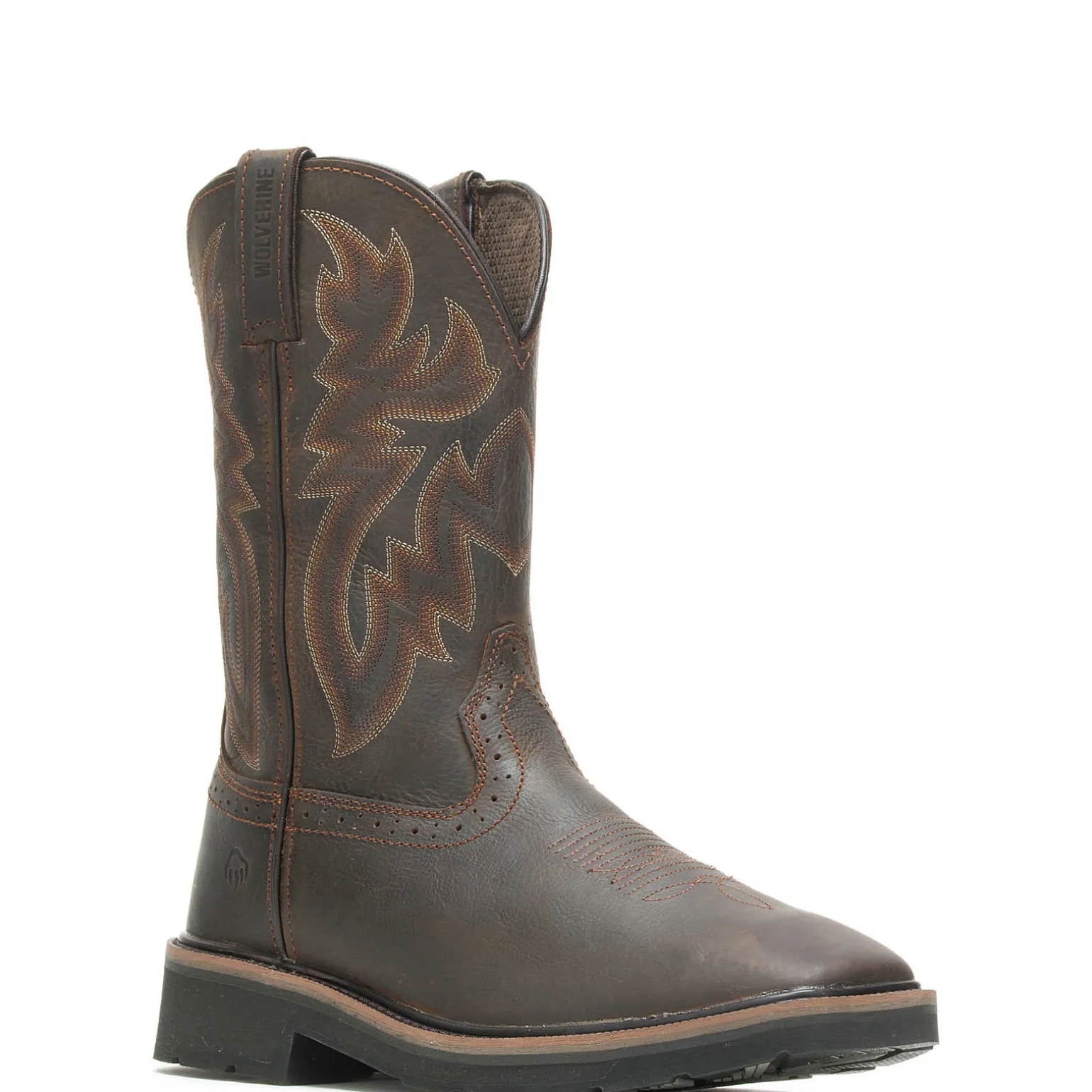 Rancher Square-Toe Steel-Toe Wellington