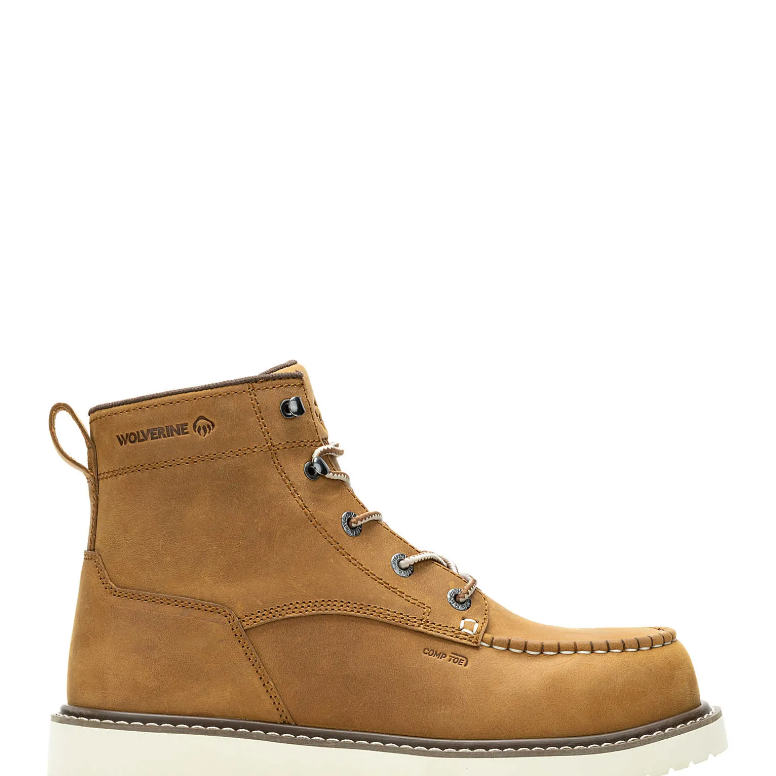 Trade Wedge Unlined 6" Moc-Toe Composite-Toe Work Boot