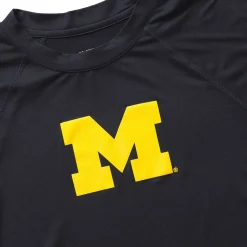 Wolverine X Valiant University Of Michigan Sun-Stop Eco Long Sleeve Tee
